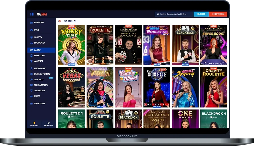 Tikitaka Casino Live Casino
